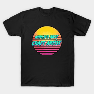 1980s Retro Craft Artist Gift T-Shirt